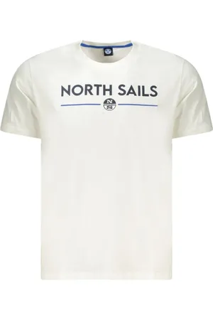 North Sails Hombre, Camisetas, Blanco, Talla: L