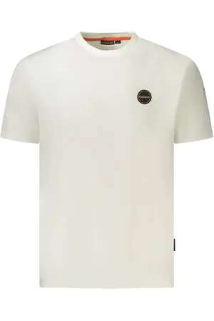 Napapijri Hombre, Camisetas, Blanco, Talla: 2XL