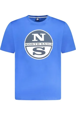 North Sails Hombre, Camisetas, Azul, Talla: S