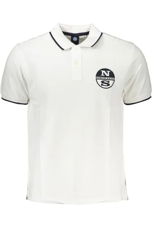 North Sails Hombre, Camisetas, Blanco, Talla: XL