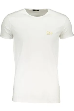 Roberto Cavalli Hombre, Camisetas, Blanco, Talla: 2XL