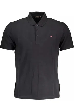 Napapijri Hombre, Camisetas, Negro, Talla: 2XL