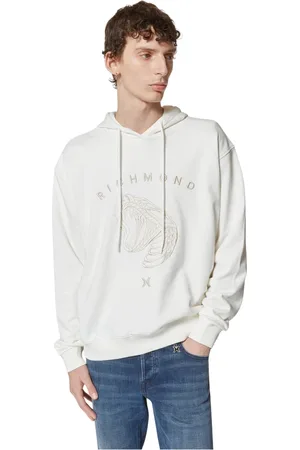 John Richmond Hombre, Sudaderas, Blanco, Talla: 2XL