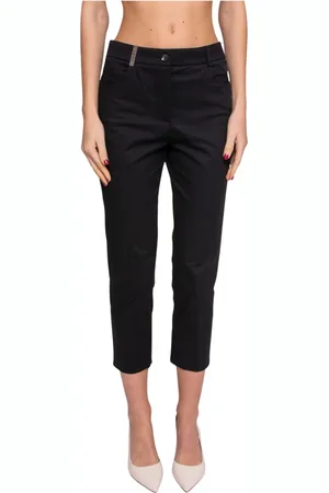 PESERICO SIGN Mujer, Pantalones, Negro, Talla: L