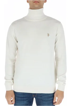 U.S. Polo Assn. Hombre, Jerseys, Blanco, Talla: S