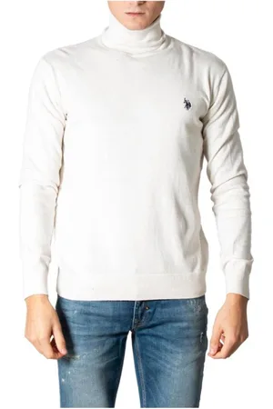 U.S. Polo Assn. Hombre, Jerseys, Blanco, Talla: S