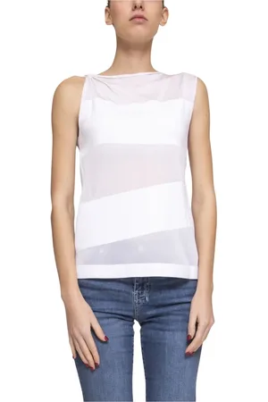 LIVIANA CONTI Mujer, Camisetas, Blanco, Talla: M