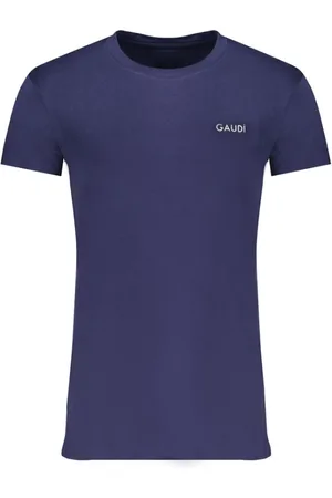 Gaudi Hombre, Camisetas, Azul, Talla: L