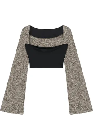 Nanushka Mujer, Camisetas, Negro, Talla: M