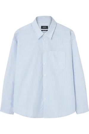 A.P.C. Mujer, Blusas y Camisas, Azul, Talla: S
