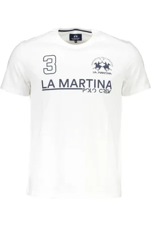 La Martina Hombre, Camisetas, Blanco, Talla: 2XL