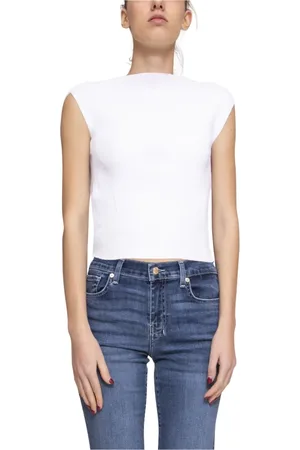 LIVIANA CONTI Mujer, Camisetas, Blanco, Talla: L