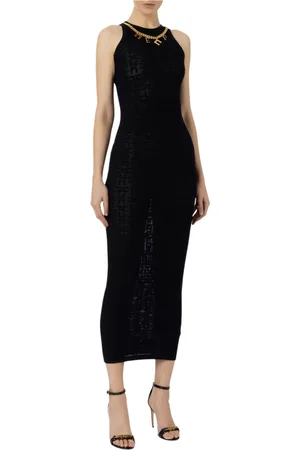 Elisabetta Franchi Mujer, Vestidos, Negro, Talla: S