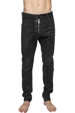 Dsquared2 Hombre, Vaqueros, Negro, Talla: L