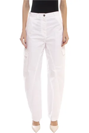 Pinko Mujer, Pantalones, Blanco, Talla: XS