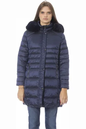 BALDININI Mujer, Abrigos, Azul, Talla: S