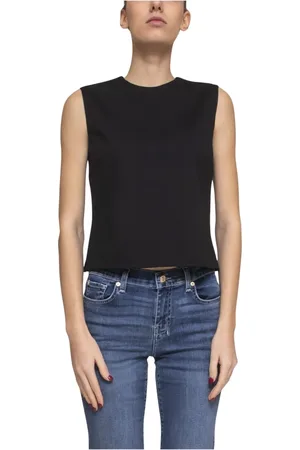 LIVIANA CONTI Mujer, Camisetas, Negro, Talla: S