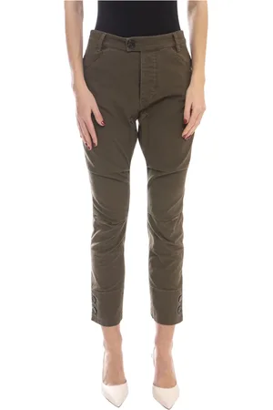Dsquared2 Mujer, Pantalones, Verde, Talla: M