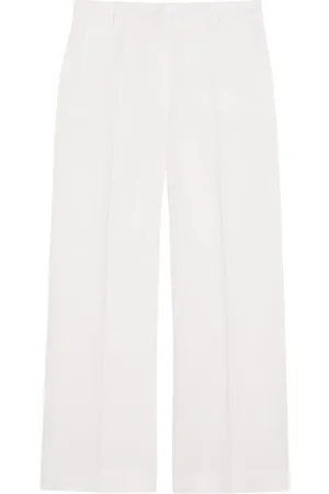 Max Mara Mujer, Pantalones, Blanco, Talla: 2XS