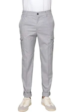 PESERICO SIGN Hombre, Pantalones, Gris, Talla: S