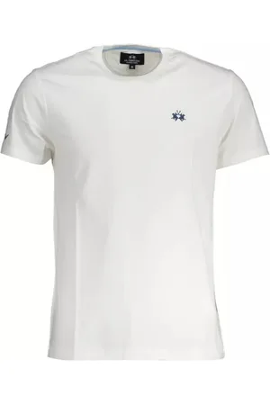 La Martina Hombre, Camisetas, Blanco, Talla: M