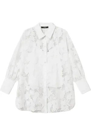 Twin-Set Mujer, Blusas y Camisas, Blanco, Talla: 2XS