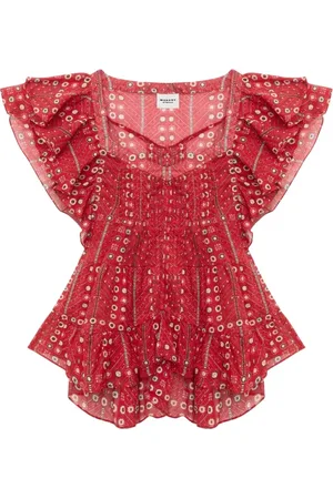 Isabel Marant Mujer, Blusas y Camisas, Rojo, Talla: S