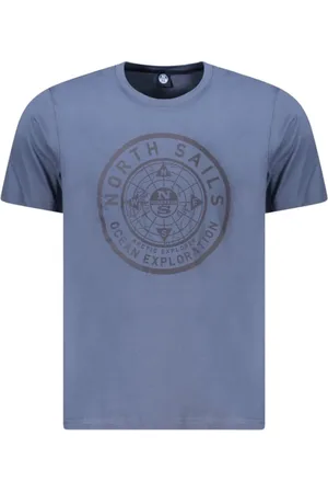 North Sails Hombre, Camisetas, Azul, Talla: 2XL