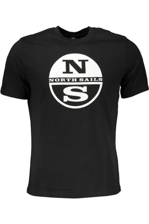 North Sails Hombre, Camisetas, Negro, Talla: XL
