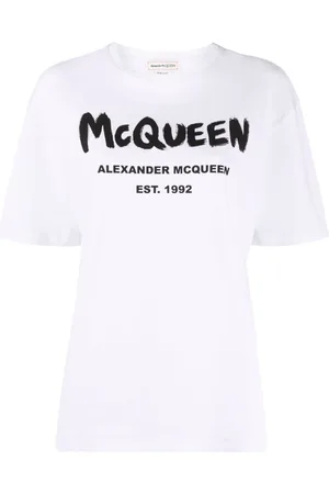 Alexander McQueen Mujer, Camisetas, Blanco, Talla: 3XS