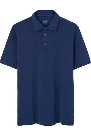 FEDELI Hombre, Camisetas, Azul, Talla: M