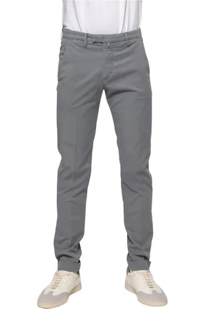 Briglia 1949 Hombre, Pantalones, Gris, Talla: 2XL