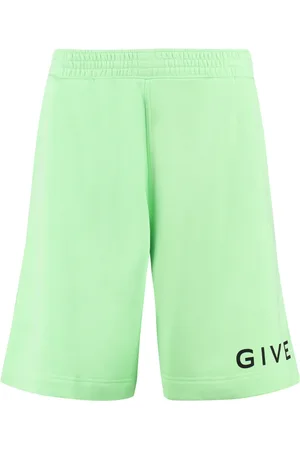 Givenchy Hombre, Pantalones cortos, Verde, Talla: S