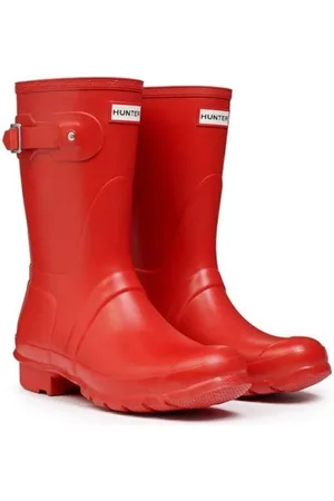 Hunter Mujer, Zapatos, Rojo, Talla: 36 EU