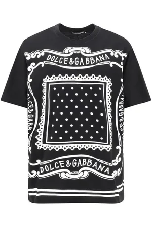 Dolce & Gabbana Hombre, Camisetas, Negro, Talla: L