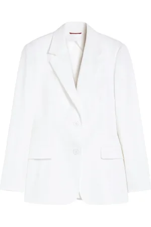Max Mara Mujer, Chaquetas, Blanco, Talla: 2XS