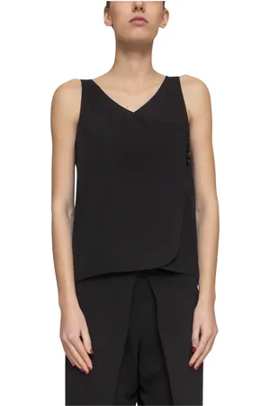Emporio Armani Mujer, Camisetas, Negro, Talla: S
