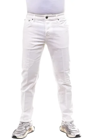 PT Torino Hombre, Pantalones, Blanco, Talla: W32