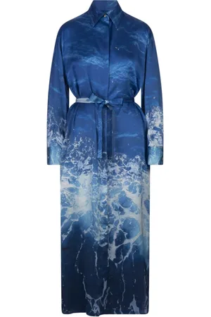 Roberto Cavalli Mujer, Vestidos, Azul, Talla: 2XS