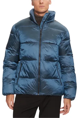 Calvin Klein Hombre, Chaquetas, Azul, Talla: M