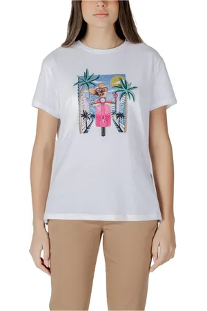 Liu Jo Mujer, Camisetas, Blanco, Talla: XS