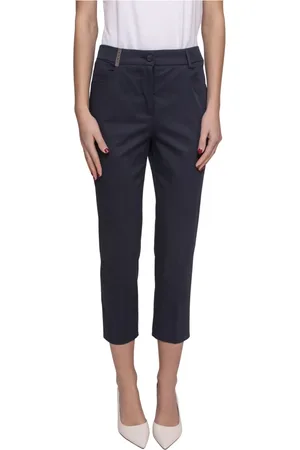 PESERICO SIGN Mujer, Pantalones, Azul, Talla: L