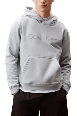 Calvin Klein Hombre, Sudaderas, Azul, Talla: S