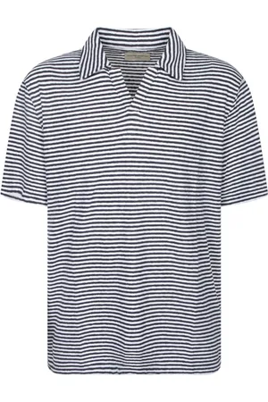 OFFICINE GENERALE Hombre, Camisetas, Azul, Talla: L