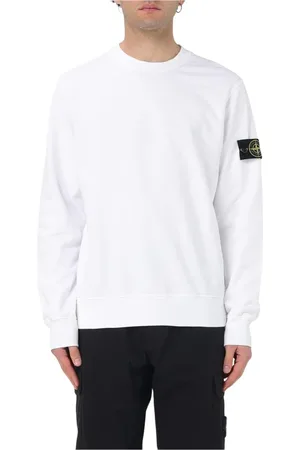 Stone Island Hombre, Sudaderas, Blanco, Talla: M