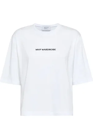 MVP Wardrobe Mujer, Camisetas, Blanco, Talla: XS