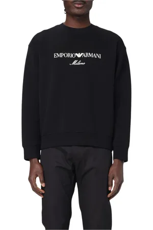 Emporio Armani Hombre, Sudaderas, Negro, Talla: 2XL
