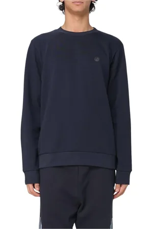 HUGO BOSS Hombre, Sudaderas, Azul, Talla: L