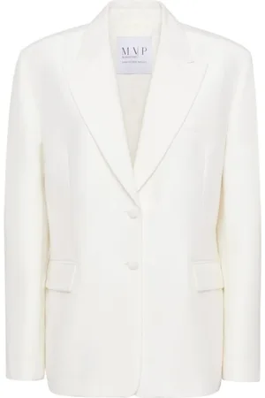 MVP Wardrobe Mujer, Chaquetas, Blanco, Talla: XS