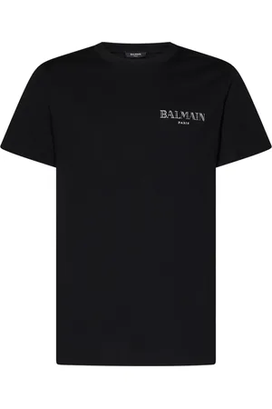 Balmain Hombre, Camisetas, Negro, Talla: L